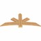 Ekena Millwork Alberta Smooth Timber Gable Bracket, Western Red Cedar, 60"W x 27"H x 1 1/2"D x 5 1/2"F, 11/12 Pitch GBW060X27X0206ALB00SWR - alternate 3
